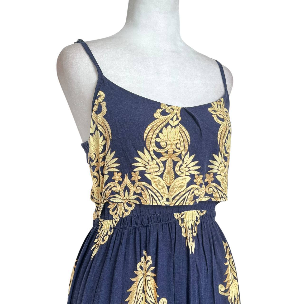 Dark Embroidered Sundress