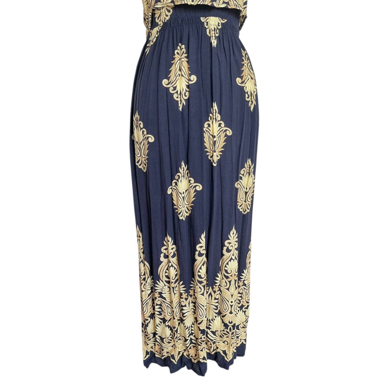 Dark Embroidered Sundress