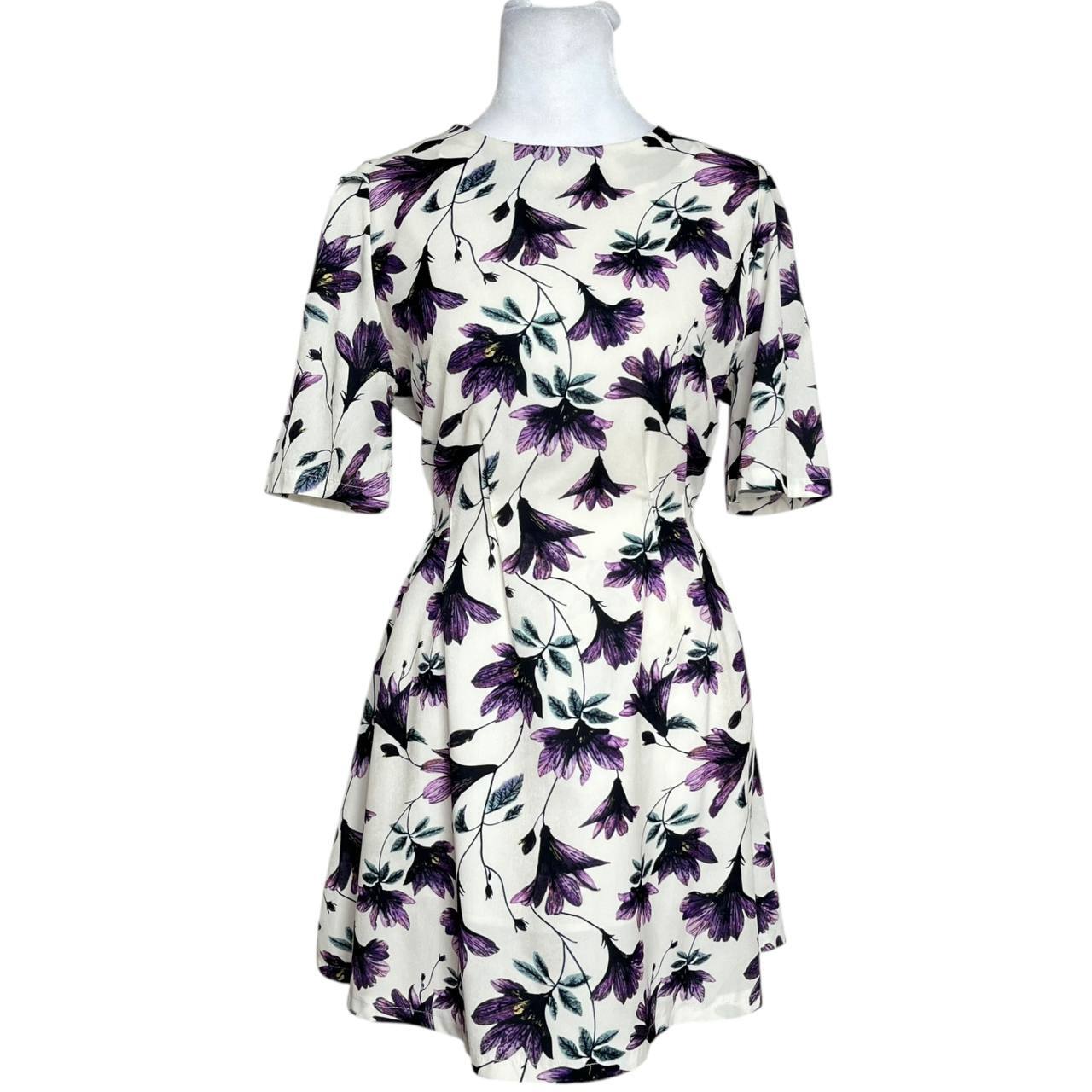 Elegant Floral Mini Dress