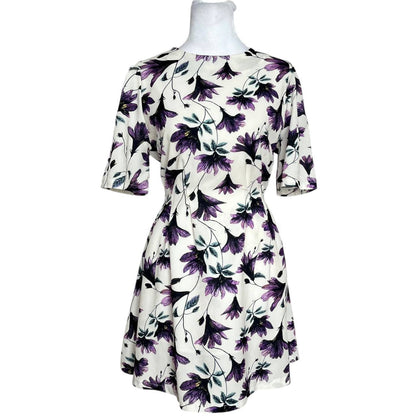 Elegant Floral Mini Dress