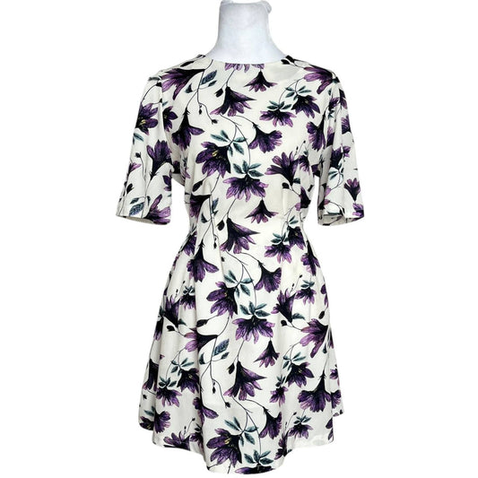 Elegant Floral Mini Dress