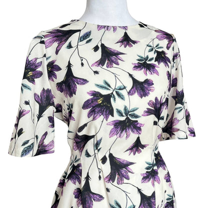 Elegant Floral Mini Dress