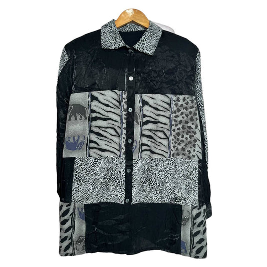 Safari Patchwork Print Shirt