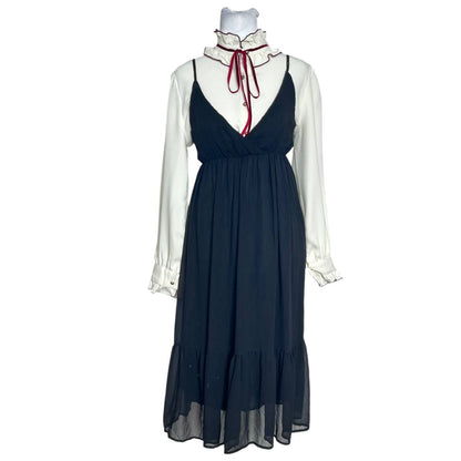 Vintage Layers Elegance Dress