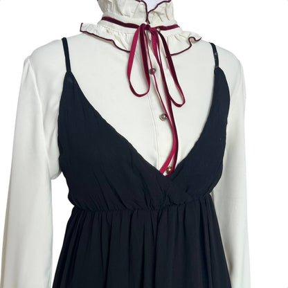 Vintage Layers Elegance Dress
