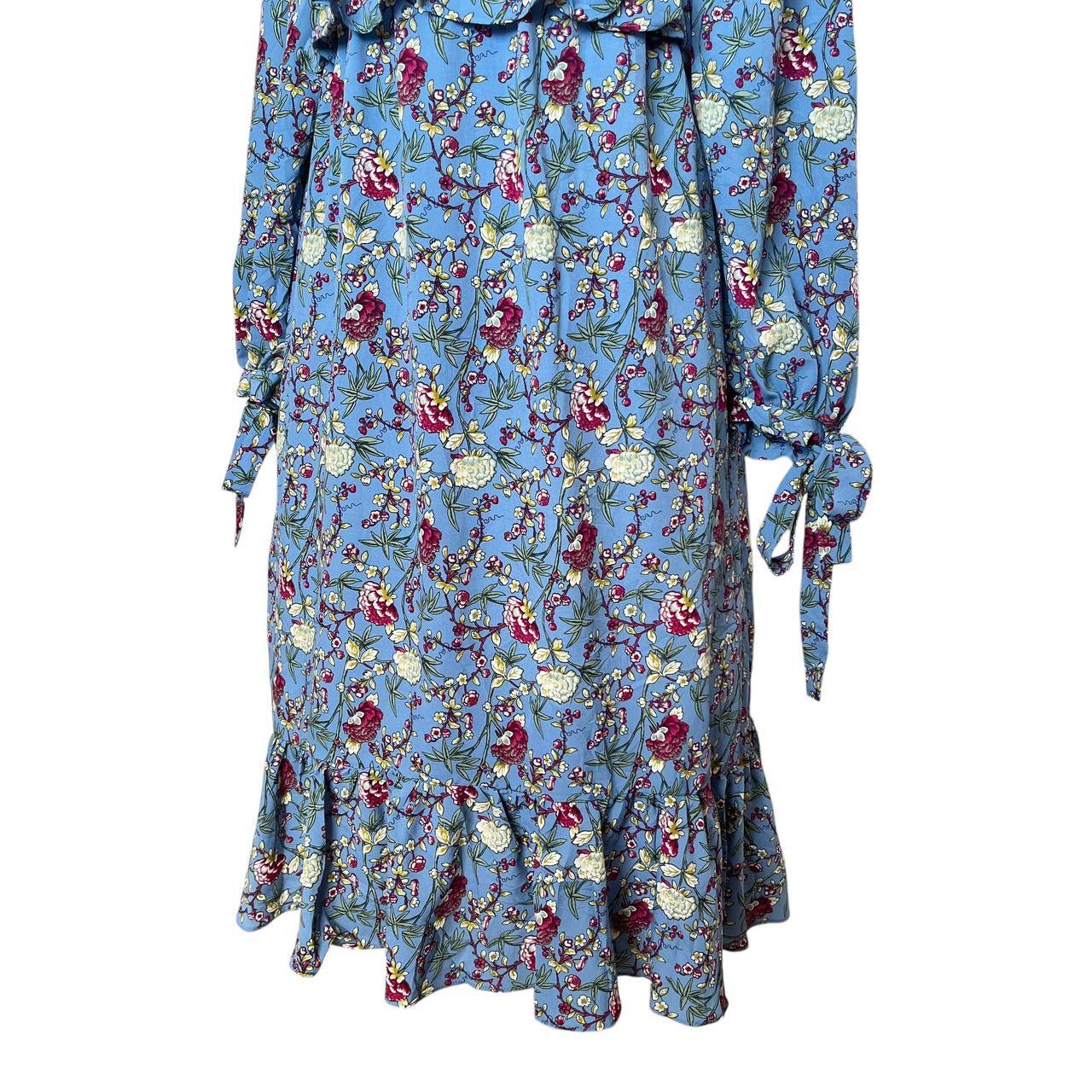 Floral Print Ruffle Dress
