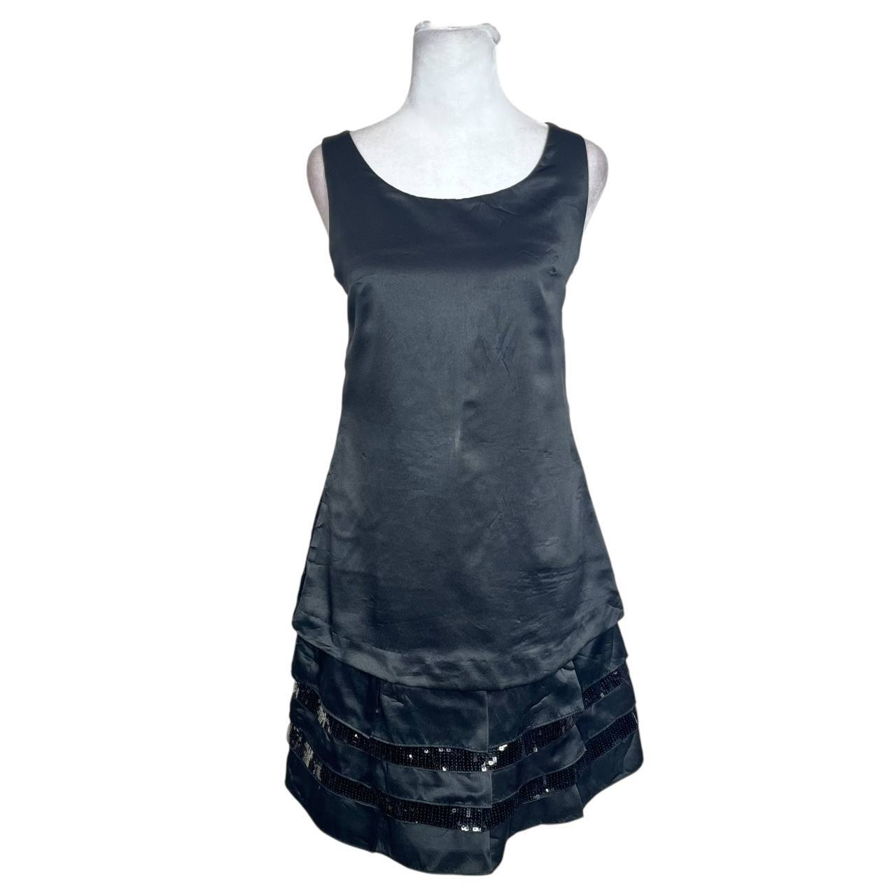 Black Tiered Ruffle Dress