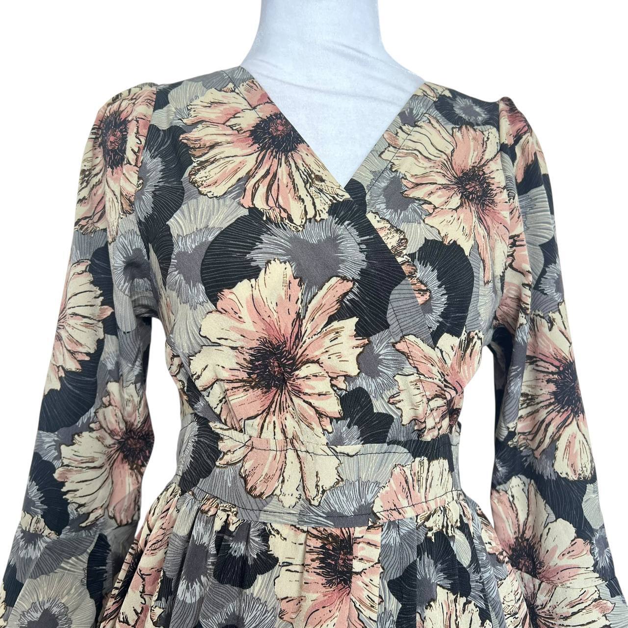 Bohemian Floral Midi Dress