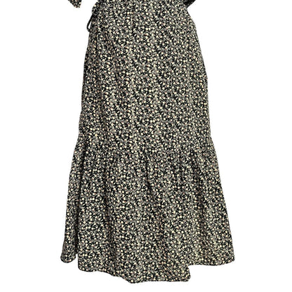 Speckled Flutter Midi Dress