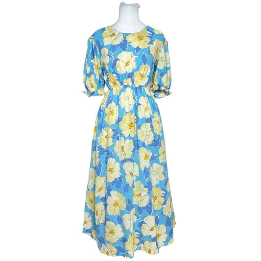 Blue Floral Dress