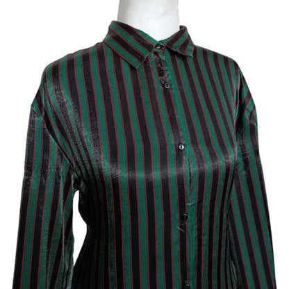 Striped Shirt Dress