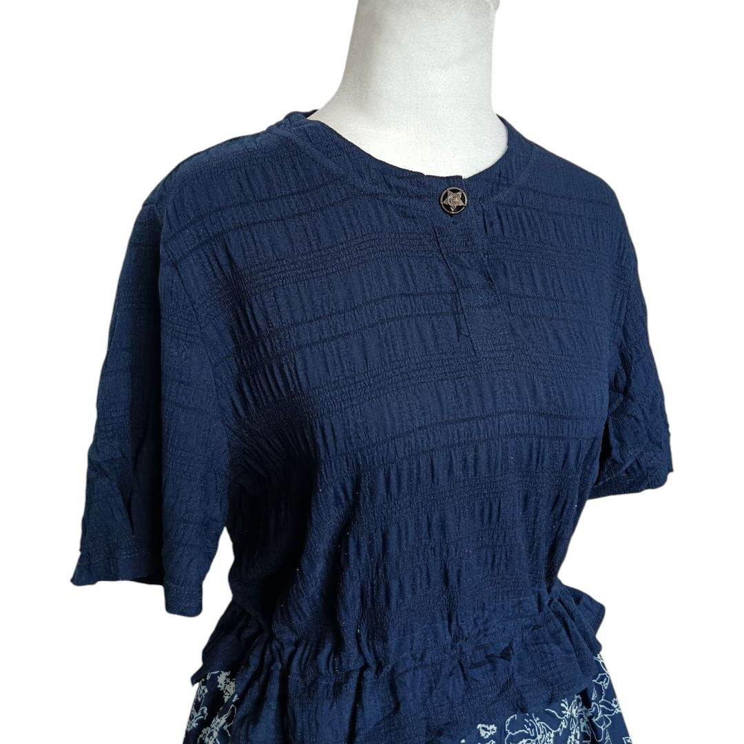 Two-Piece Patterned Dress