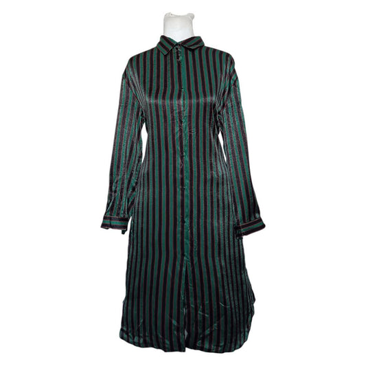 Striped Shirt Dress