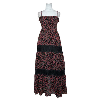Tiered Floral Maxi Dress