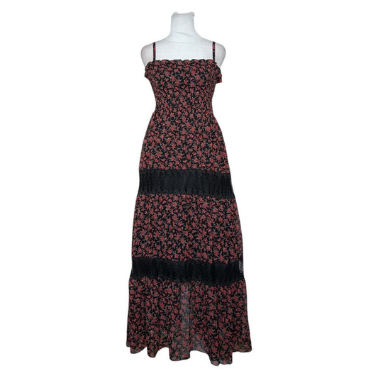 Tiered Floral Maxi Dress