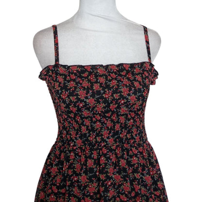 Tiered Floral Maxi Dress