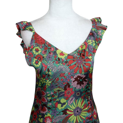 Vibrant Floral Maxi