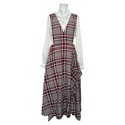 Suspender Strap Jumper Dress