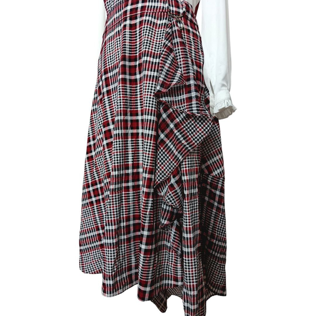 Suspender Strap Jumper Dress