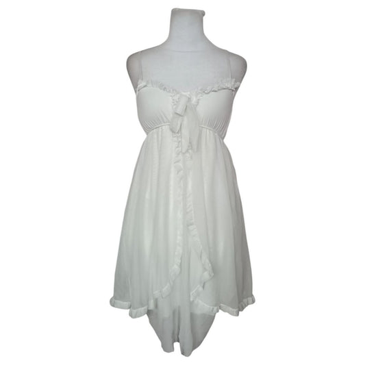 White Sheer Babydoll Lingerie