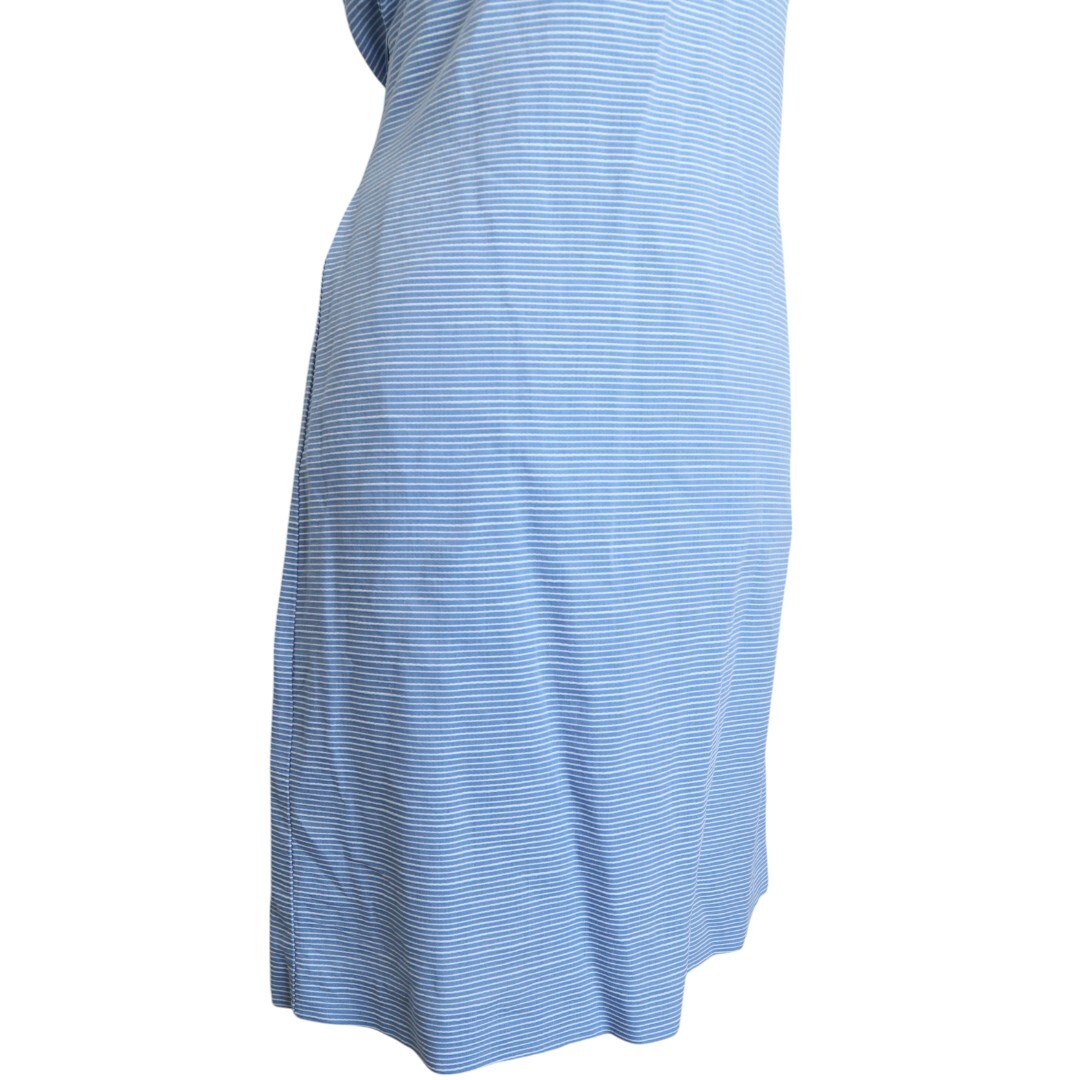 Textured Blue Dress