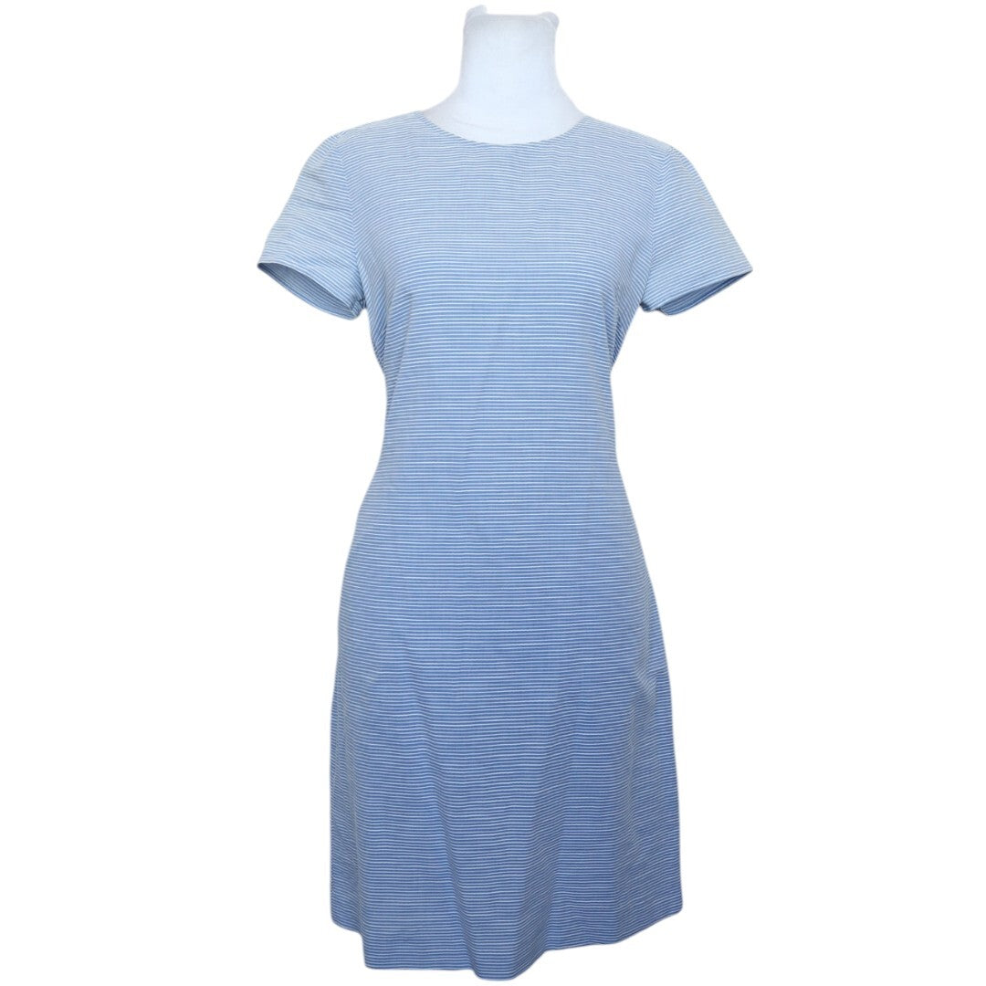 Textured Blue Dress