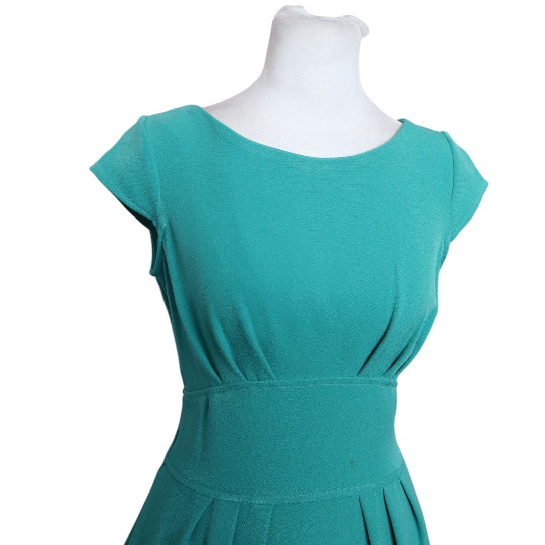 Teal Sheath Dress