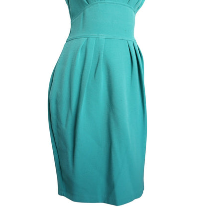 Teal Sheath Dress