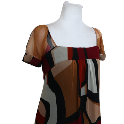 Retro Geometric Dress