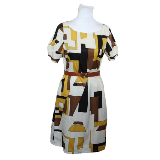 Geometric Print Dress