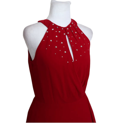 Crimson Chiffon Glow