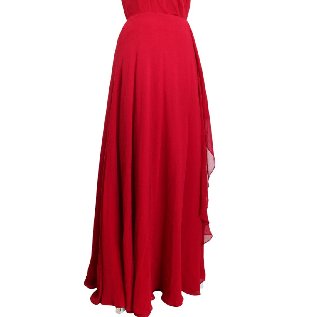 Crimson Chiffon Glow