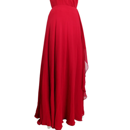 Crimson Chiffon Glow