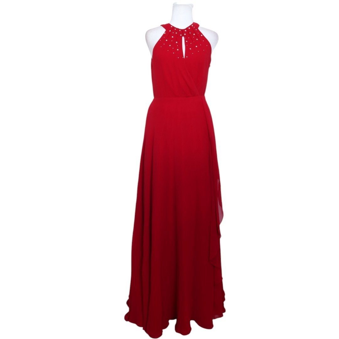 Crimson Chiffon Glow