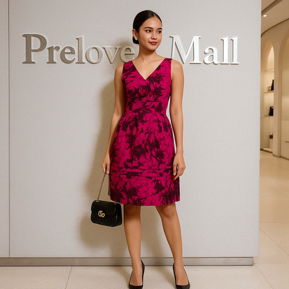 Satin Bloom Dress