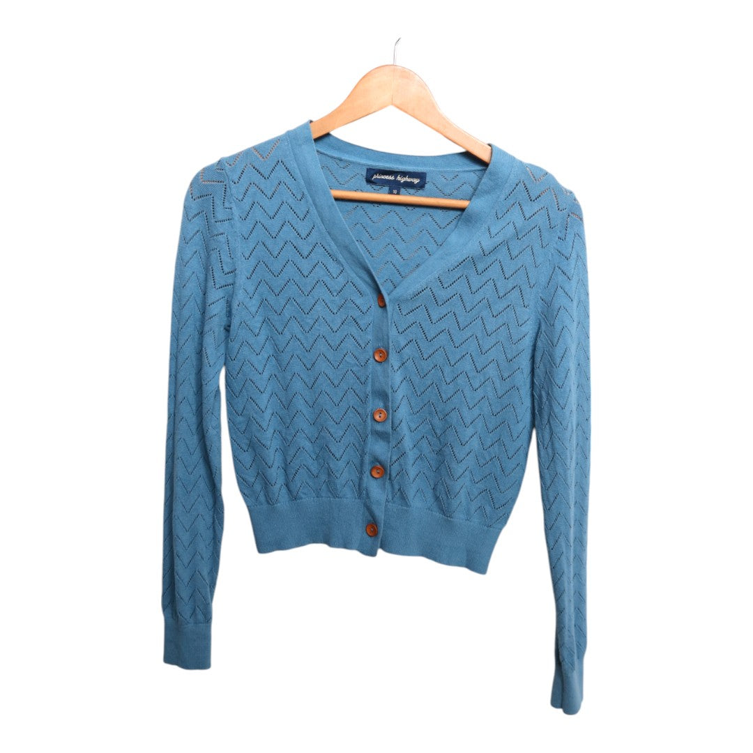 Chevron Knit Cardigan