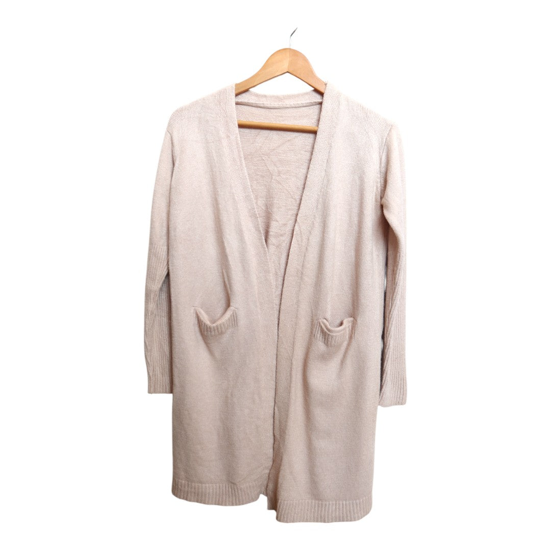 Blush Cropped Cardigan