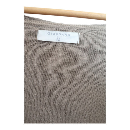 Beige Pocket Cardigan
