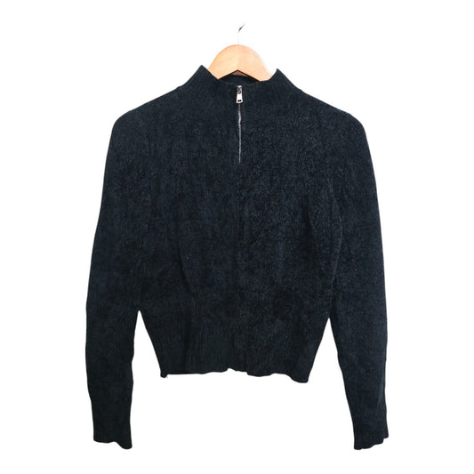 Black Zip Sweater