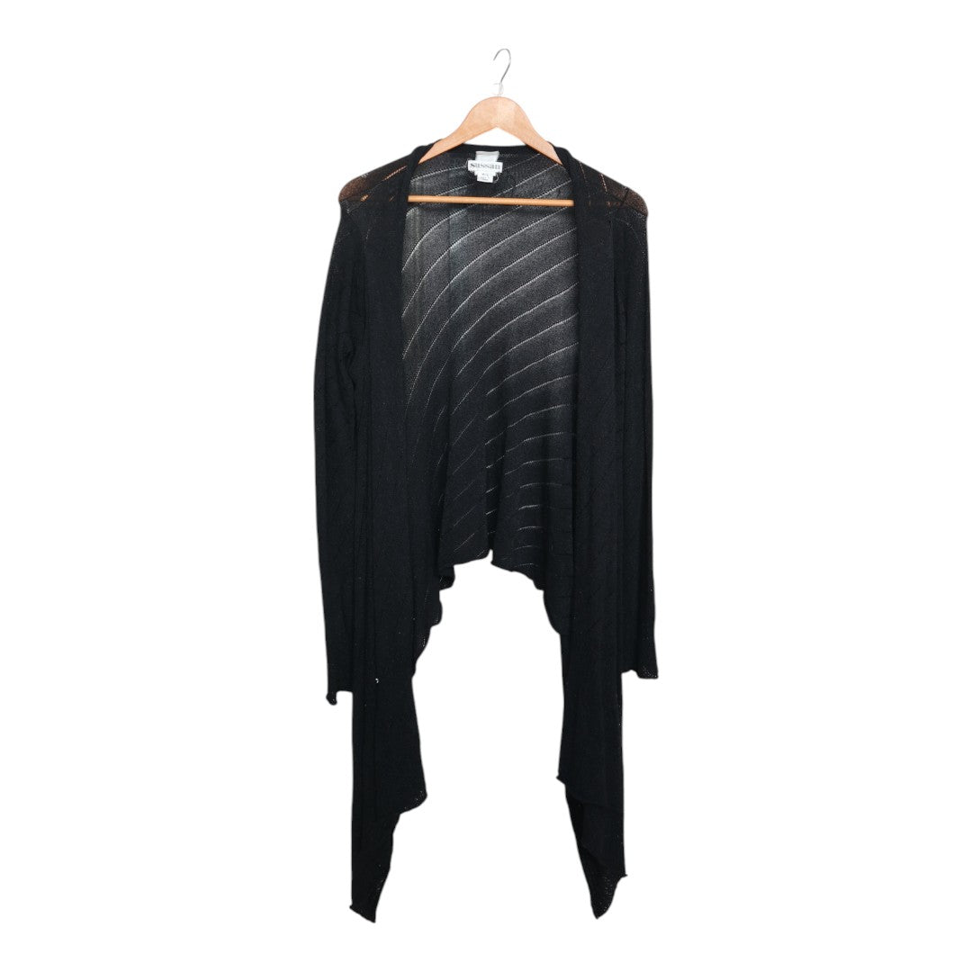 Black Drape Cardigan