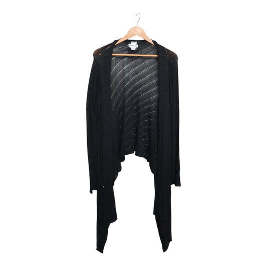 Black Drape Cardigan