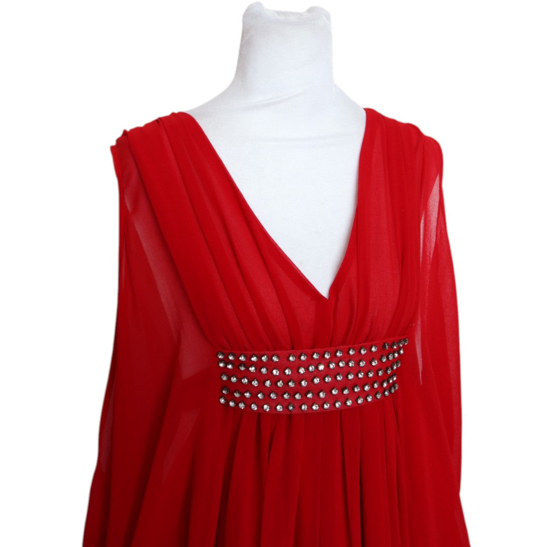 Embroidered Silk Kaftan