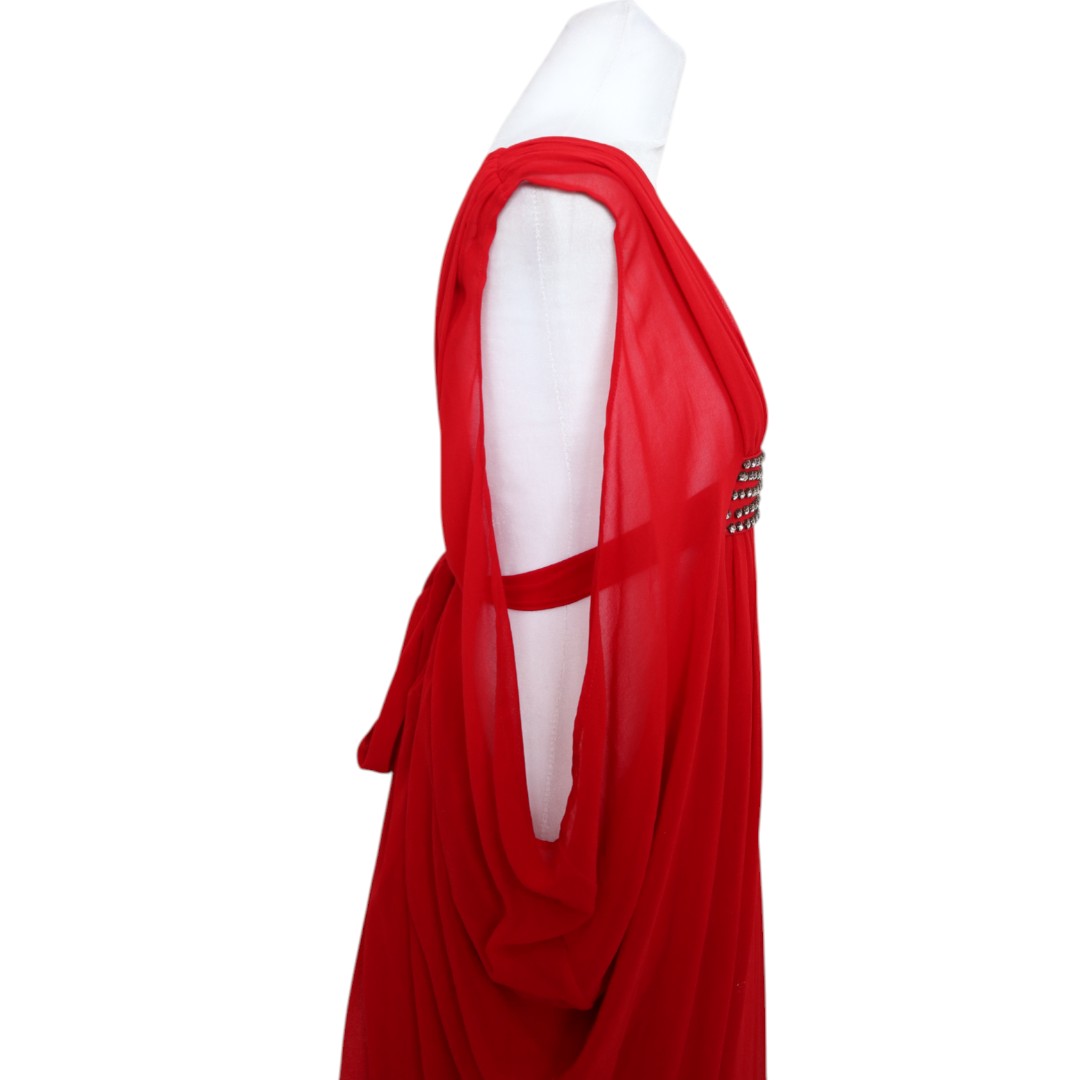 Embroidered Silk Kaftan